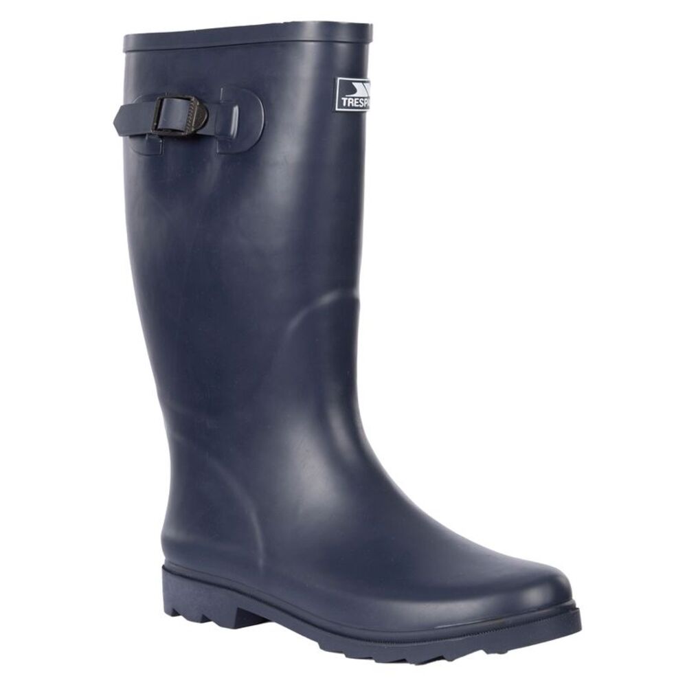 Trespass Recon X Mens Waterproof Rubber Wellington Boots / Navy
